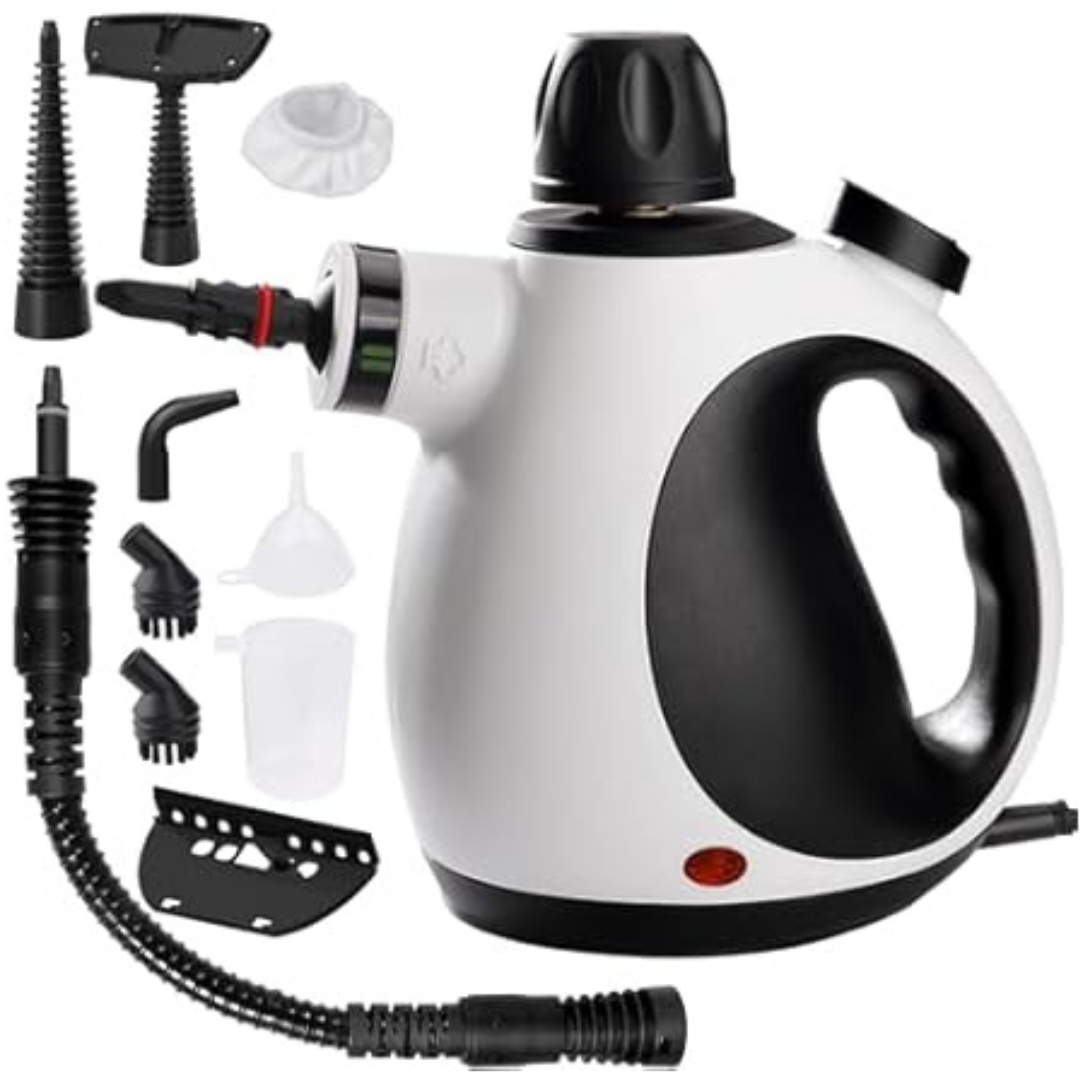 Koitat Handheld Steam Cleaner with 10 Accessory Kit