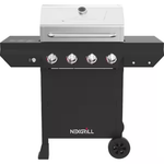 Nexgrill 4-Burner Propane Gas Grill with Stainless Steel Main Lid