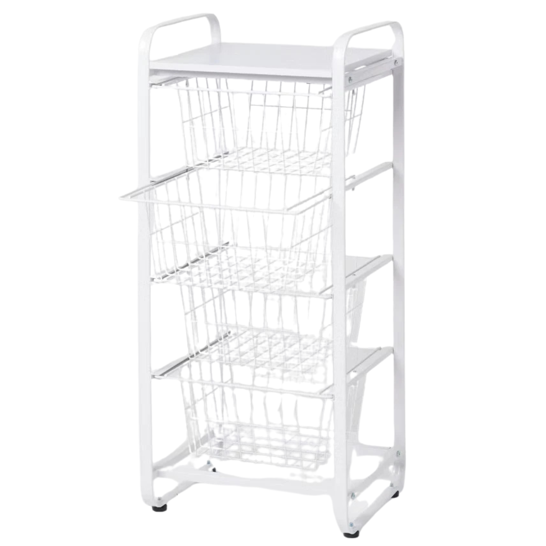 Brightroom 4 Drawer Metal Storage Organizer