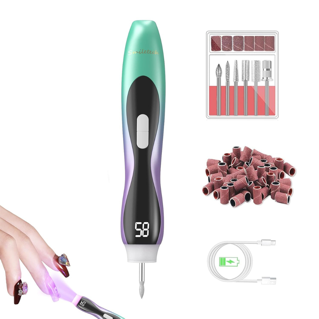 2-in-1 Professional Cordless Nail Drill Machine