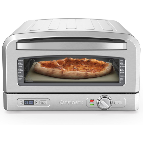 Cuisinart 0.6 Cu Ft Electric Indoor Pizza Oven with Accessories