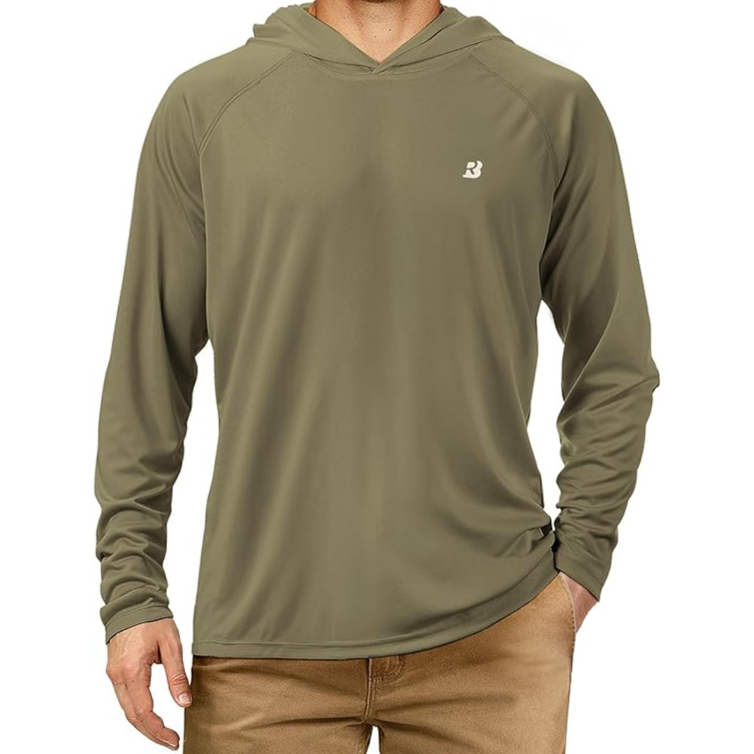 Men's Long Sleeve Roadbox UPF 50+ UV Protection Hoodie