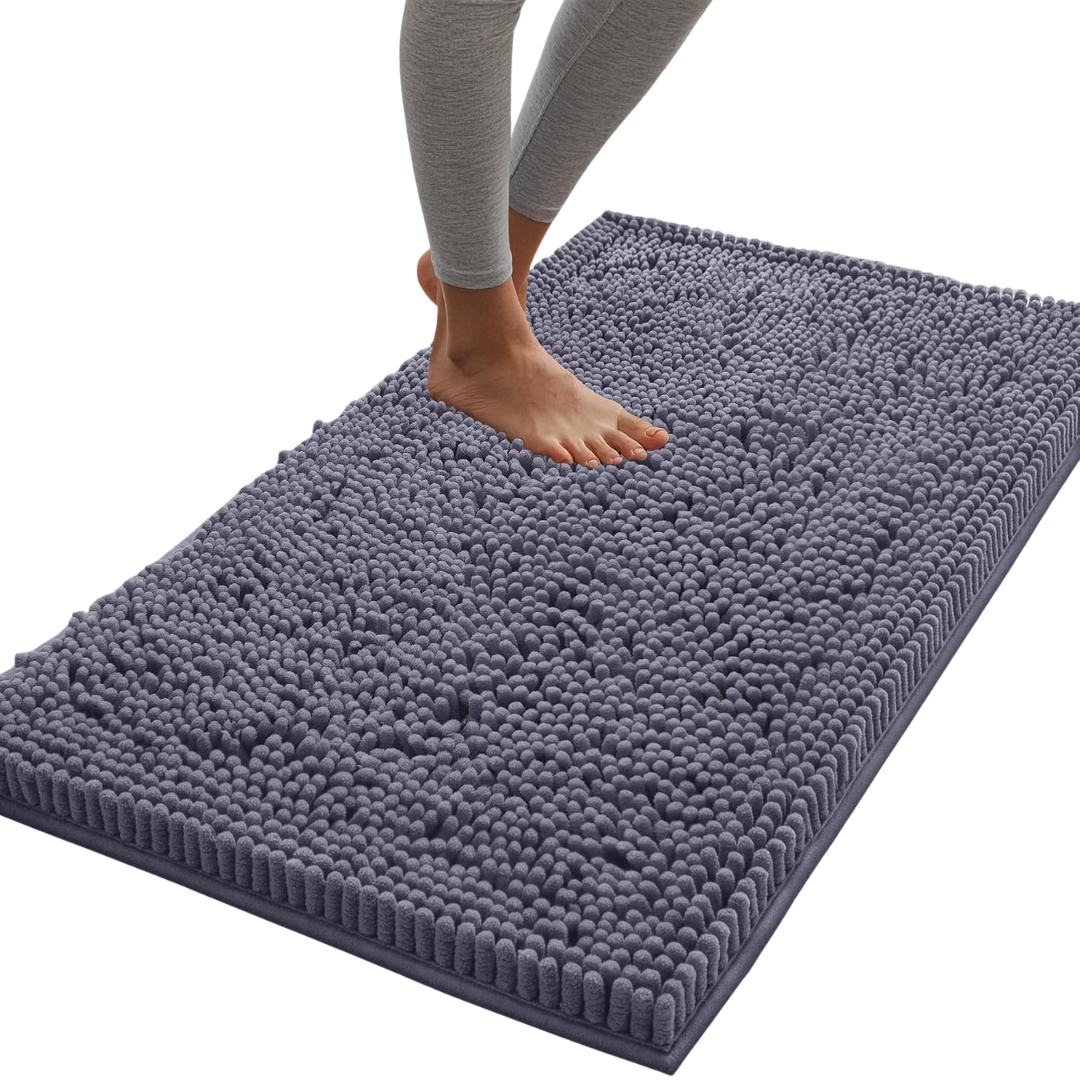 17" x 24" Extra Soft Plush Non-Slip Bath Mat