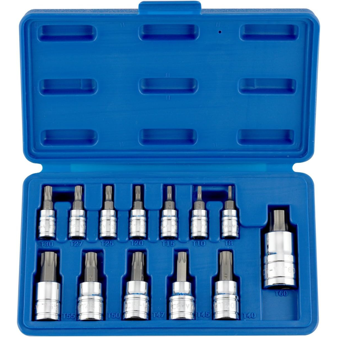 13-Piece Neiko Torx Bit Socket Set