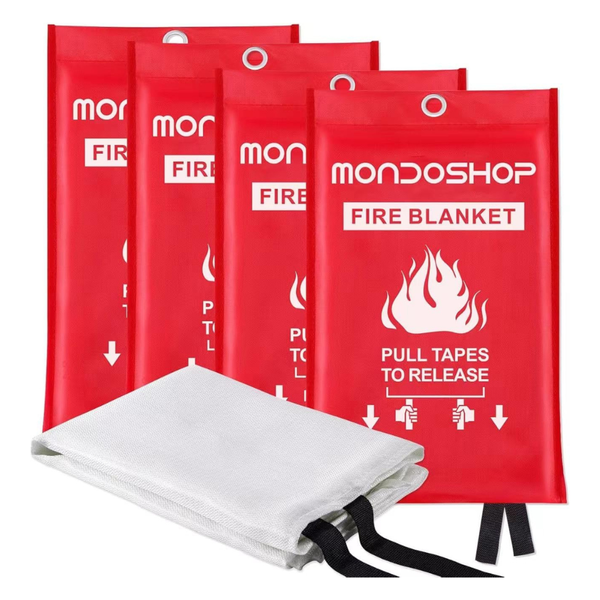 4-Pack Emergency Fire Suppression Blankets