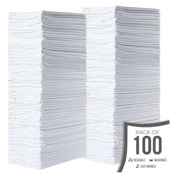 90-Pack 14'' X 12'' Commercial Grade Premium Shop Towels