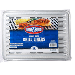 4-Count 16" X 11.75" Kingsford Aluminum Foil Grill Liners