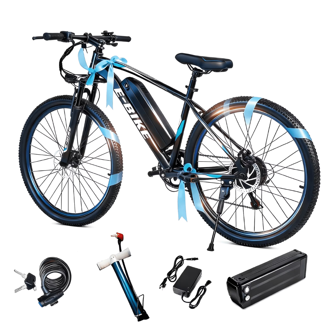 26" Electric Lightweight Mountain Bike With LCD Display