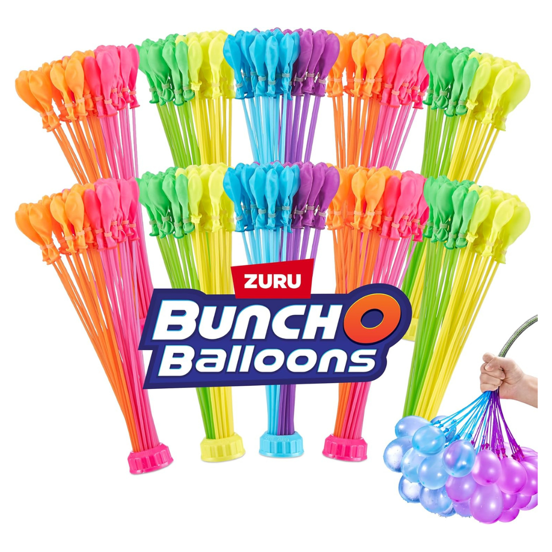 10-Pack Tropical Party 330+ Rapid-Filling Self-Sealing Water Balloons