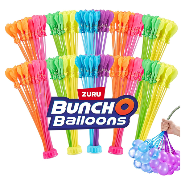 10-Pack Tropical Party 330+ Rapid-Filling Self-Sealing Water Balloons
