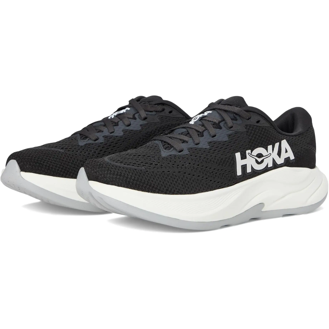 Hoka Men's Rincon 4 Running Shoes (Black/White)