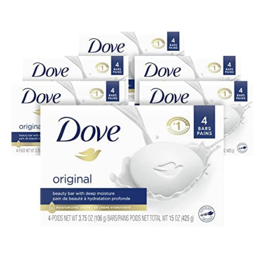 24-Count 3.75-Oz Dove Beauty Bar Moisturizing Soap Bar (Original)