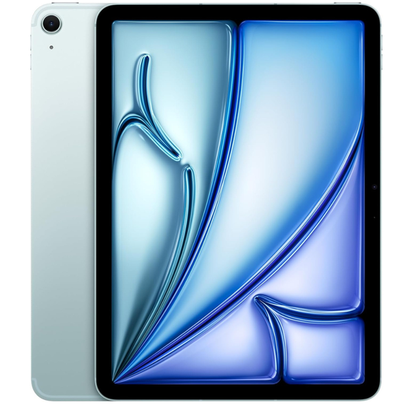 128GB 11" Apple iPad Air Wi-Fi 6E + 5G Cellular Tablet With M2 Chip (Blue)