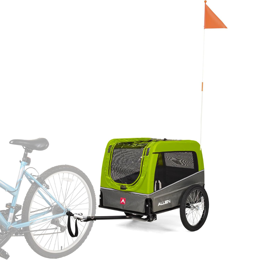 Allen Deluxe Dog Bike Trailer for Bikes