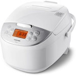 Toshiba 6-Cups Uncooked Rice Cooker with Fuzzy Logic Technology