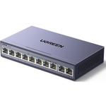 10-Port UGREEN PoE Gigabit Ethernet Switch w/8 PoE+@60W & 2 Uplink