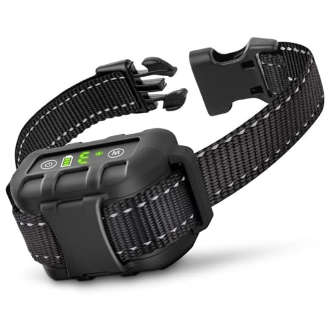 5 Adjustable Sensitivity Levels Rechargeable Stylish Bark Collar