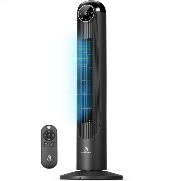 36" Antarctic Star T36 Bladeless Oscillating Tower Fan