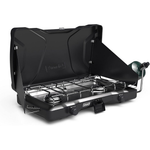 Coleman Triton 2-Burner Propane Camping Stove with Adjustable Burners
