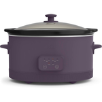 Bella 6 Quart Programmable Slow Cooker w/Glass Lid