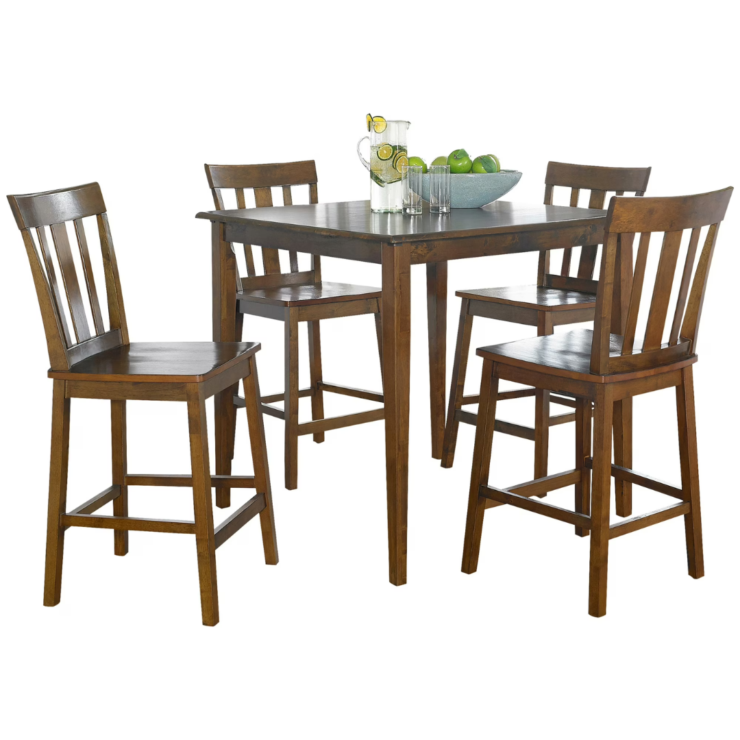 5-Piece Mainstays Mission Counter Height Dining Set