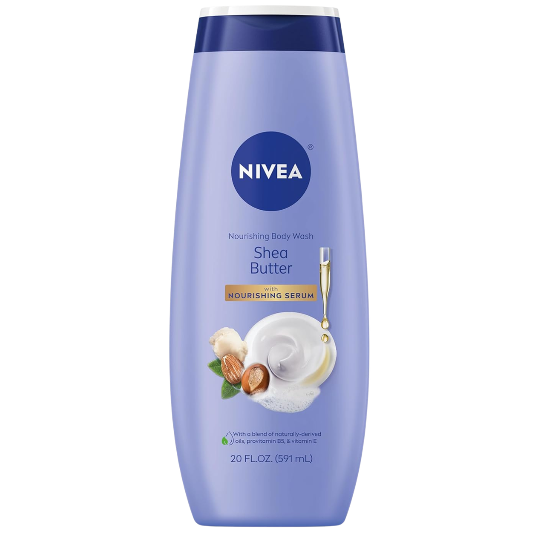 20oz NIVEA Moisturizing Body Wash With Nourishing Serum (various)