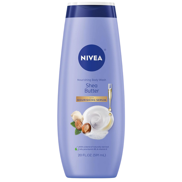 20oz NIVEA Moisturizing Body Wash With Nourishing Serum (various)