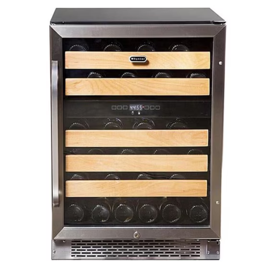 Whynter BWR-462DZ 46-Bottle Dual Temperature Zone Built Wine Refrigerator