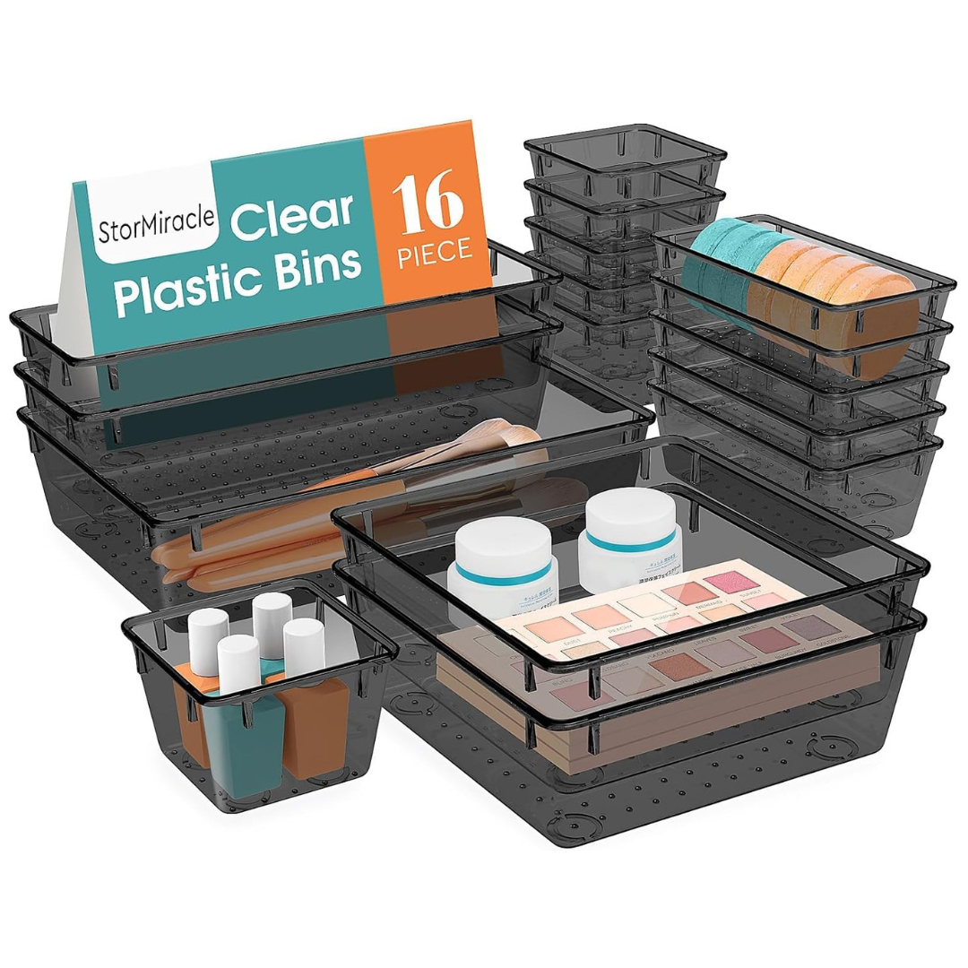 16-Piece StorMiracle Drawer Organizer Set (3 Colors)
