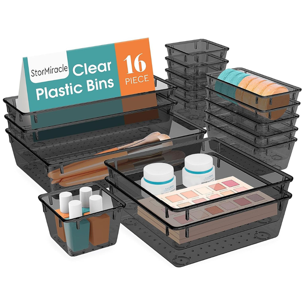 16-Piece StorMiracle Drawer Organizer Set (3 Colors)