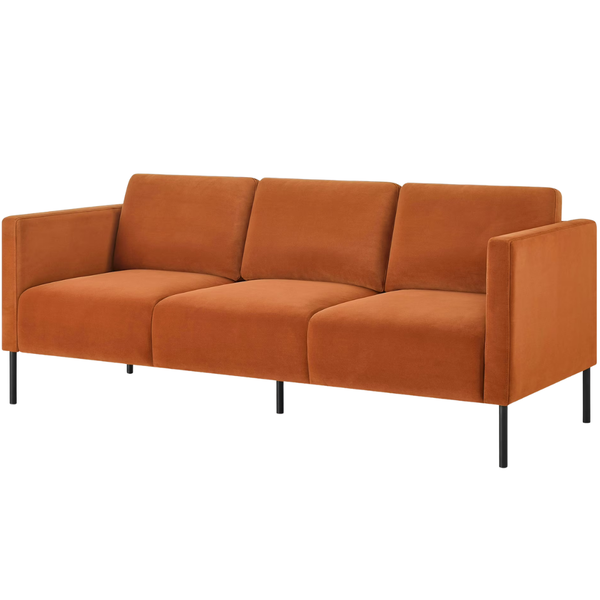78" Better Homes & Gardens Wyatt Velvet Sofa (3 Colors)