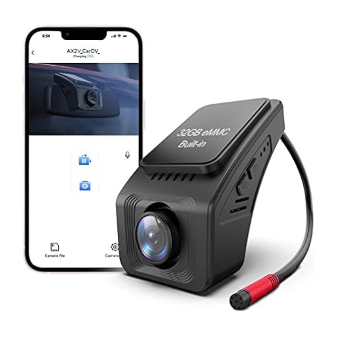 2K 1600P Screenless Dash Car Camera With Super Night Vision