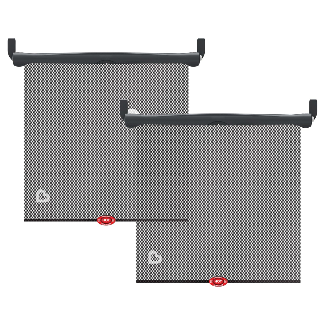 2-Pack Munchkin Brica 17" X 14" Car Window Roller Shade