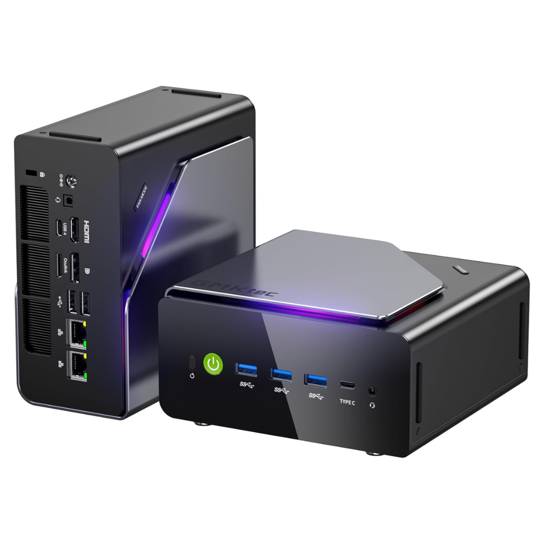 GMKtec K15 Mini Gaming Desktop (Ultra 5 125U / 32GB RAM / 512GB SSD)