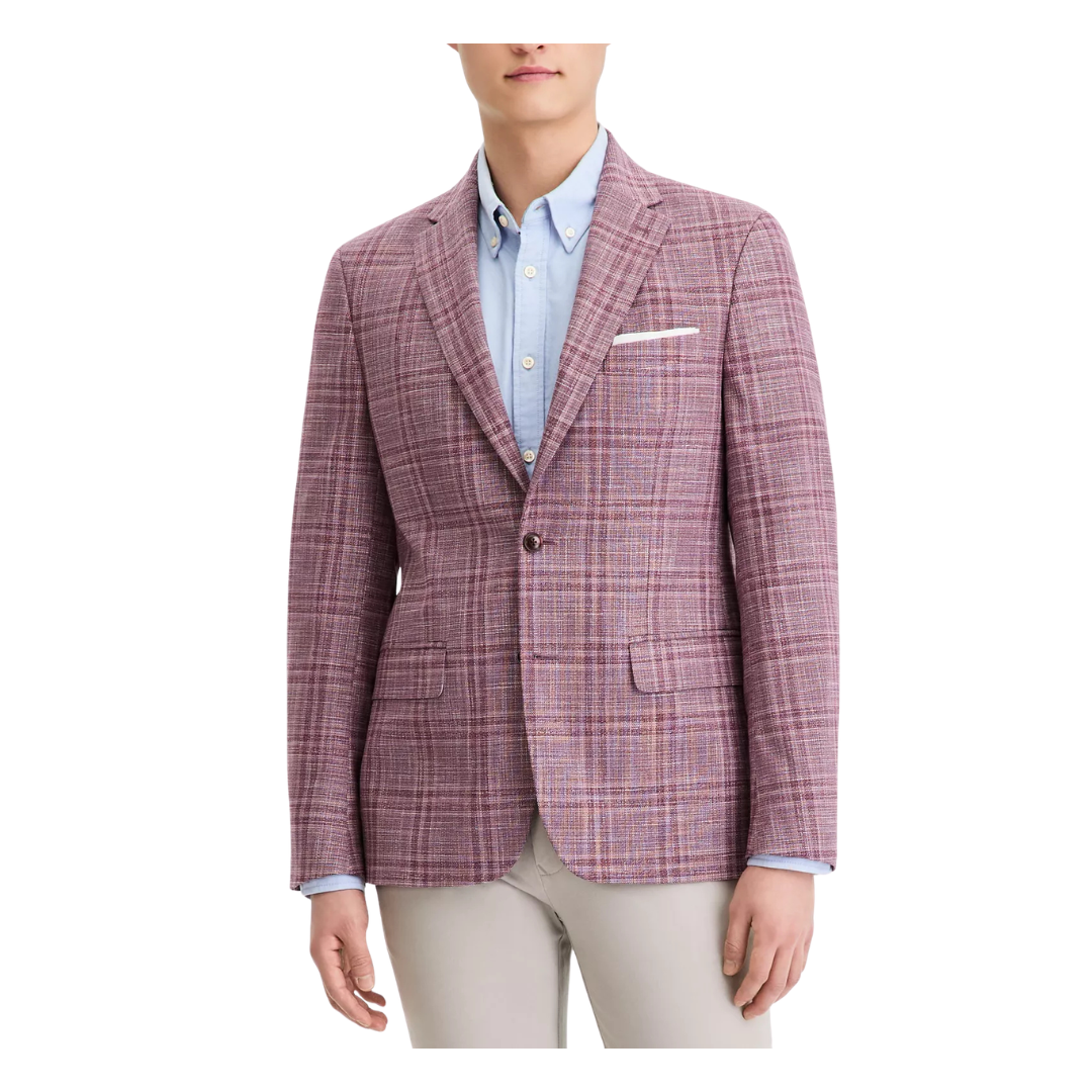 Tommy Hilfiger Men's Modern-Fit Patterned Blazer