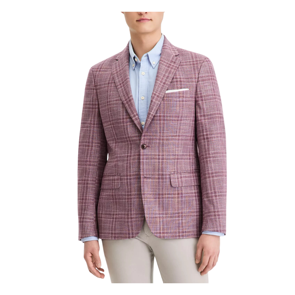 Tommy Hilfiger Men's Modern-Fit Patterned Blazer