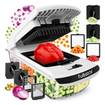 4-in-1 Fullstar Vegetable Chopper & Spiralizer W/ Container