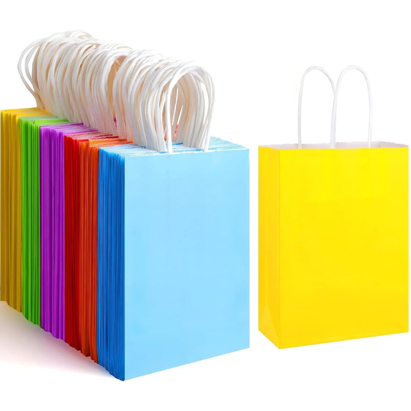 32-Piece Xpcare Kraft Paper Gift Bags With Handles