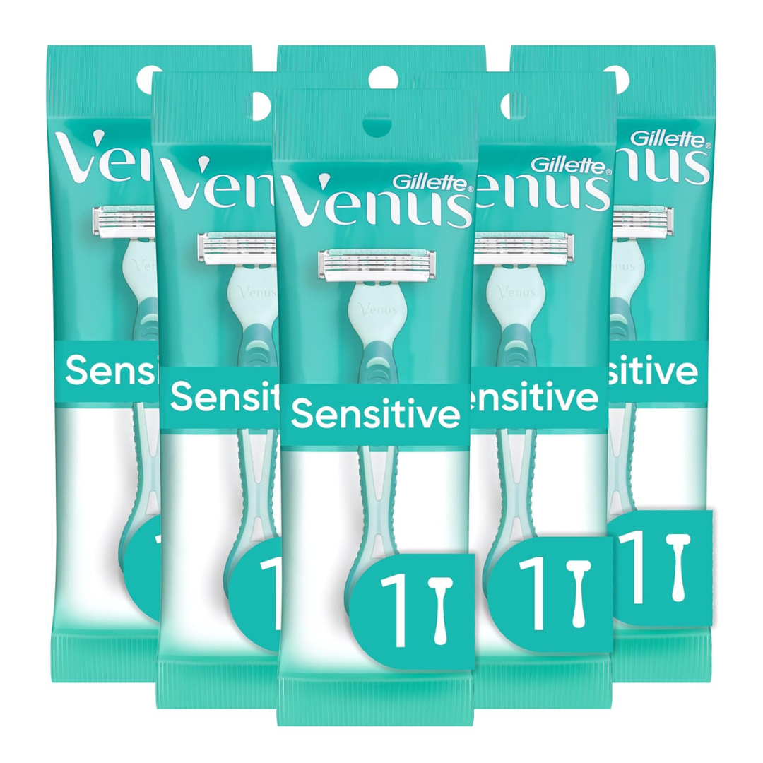 6-Pack Gillette Venus Simply 3 Sensitive Disposable Razors