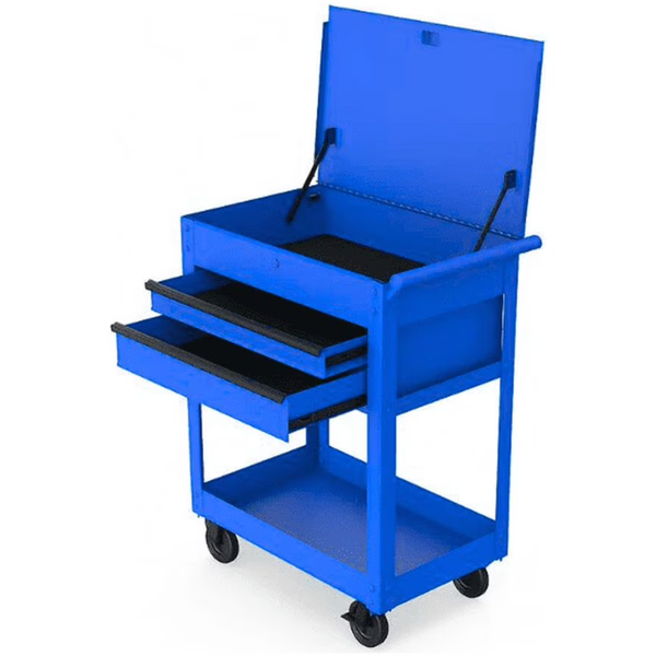 28" Hyper Tough Steel Mechanics Tool Cart W/ Drawer (7 Colors)