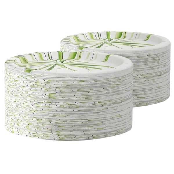 200-Count 8.62" Amazon Basics Disposable Everyday Paper Plates