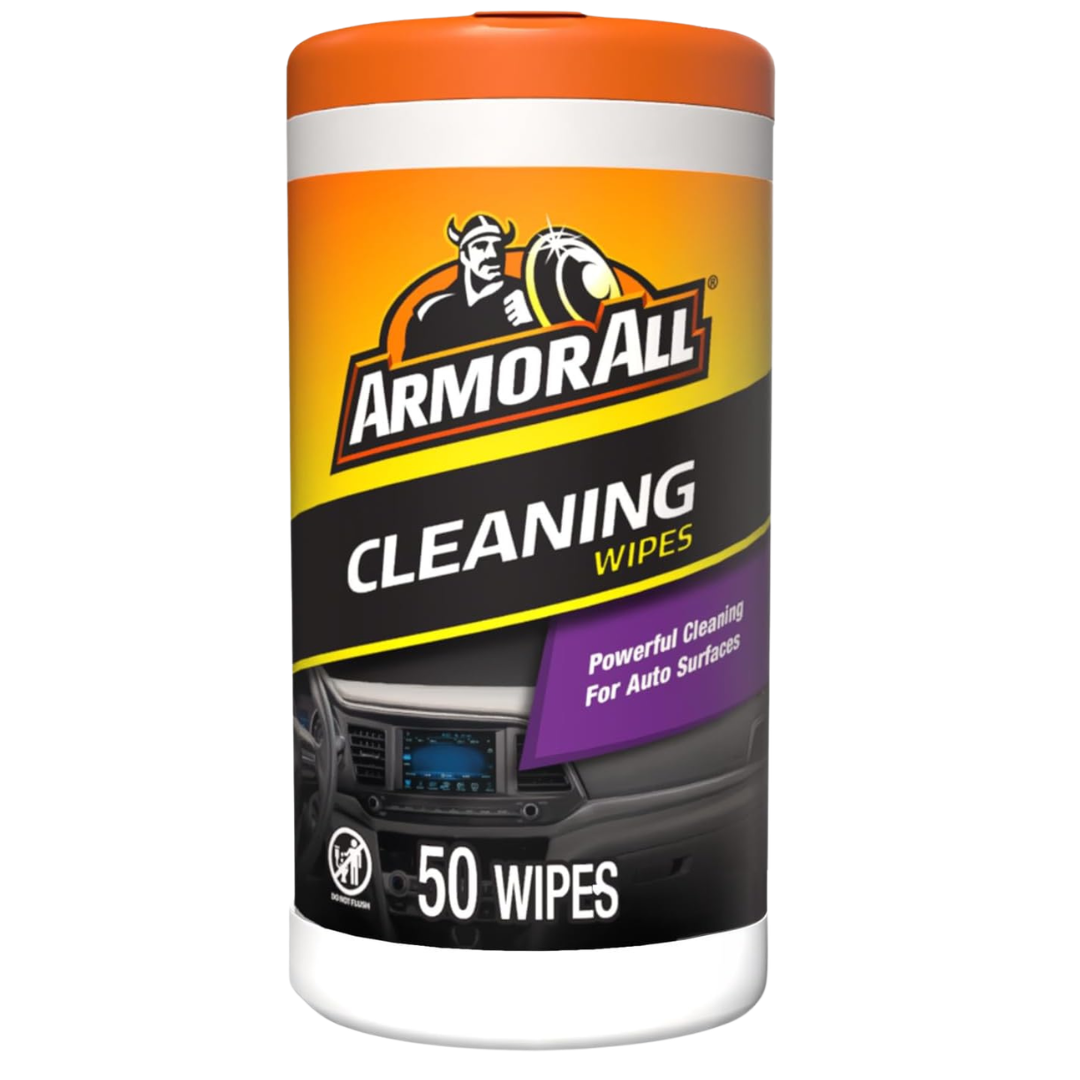 50-Count Armor All Car Cleaning Wipes