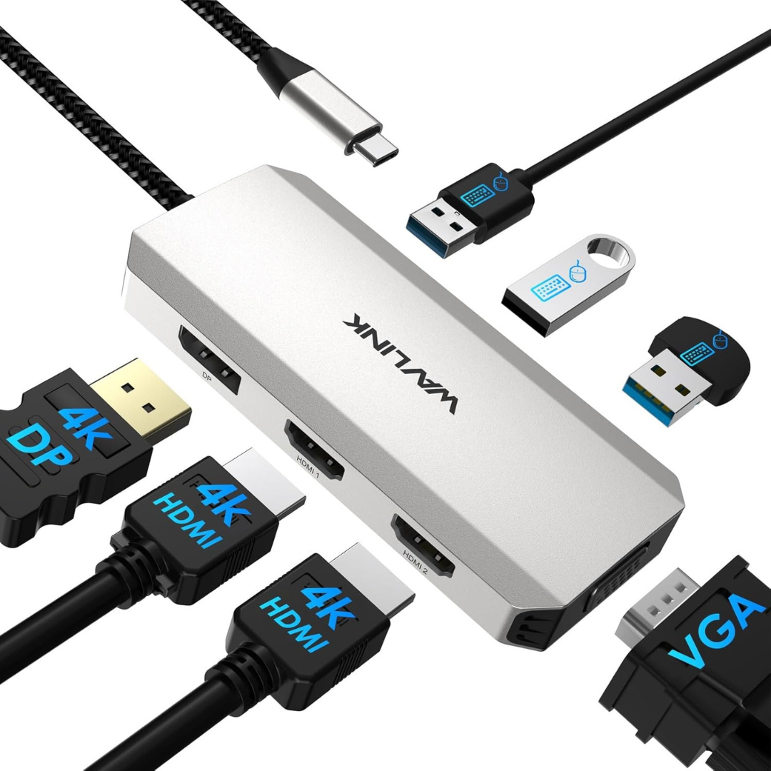 USB C Docking Station For Multiple Monitors