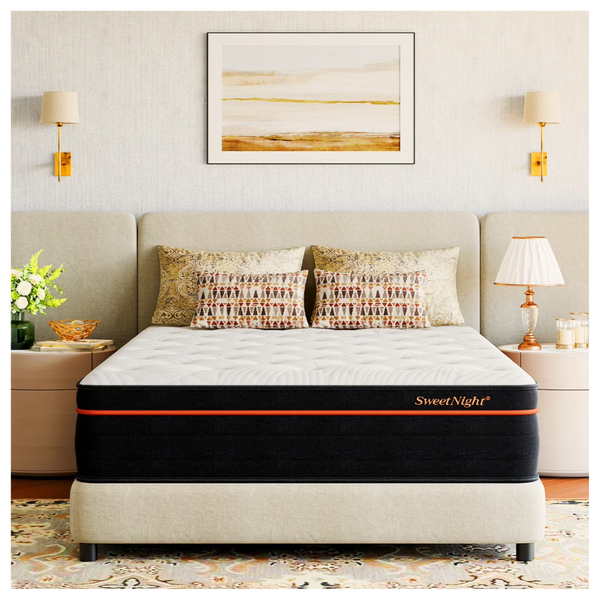Sweetnight Queen Twilighty 14" Medium Hybrid Mattress