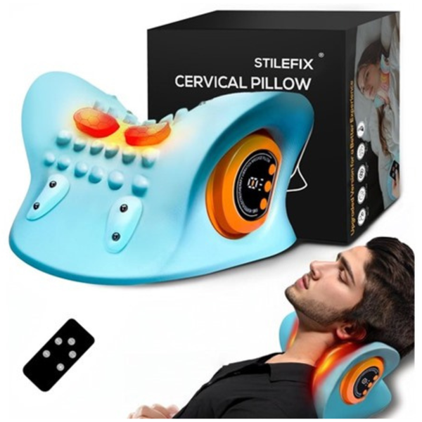 Portable Ultimate Relaxation Neck Massager Pillow With Heat