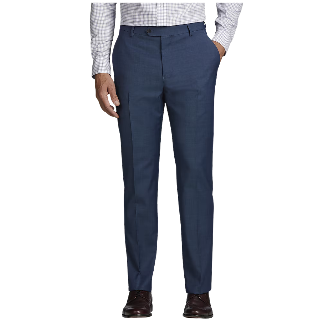 Traveler Coolmotion Tailored Fit Wool Blend Dress Pants