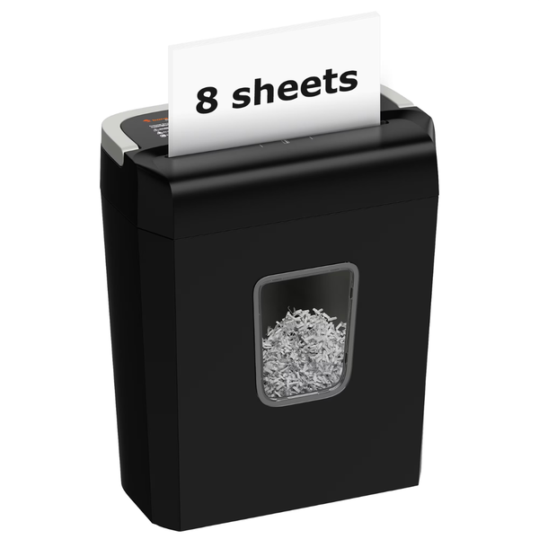 Bonsaii C277-C 8-Sheet Cross Cut Paper Shredder