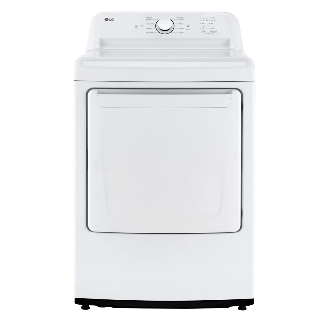 LG 7.3 Cu. Ft. Electric Dryer With Sensor Dry White