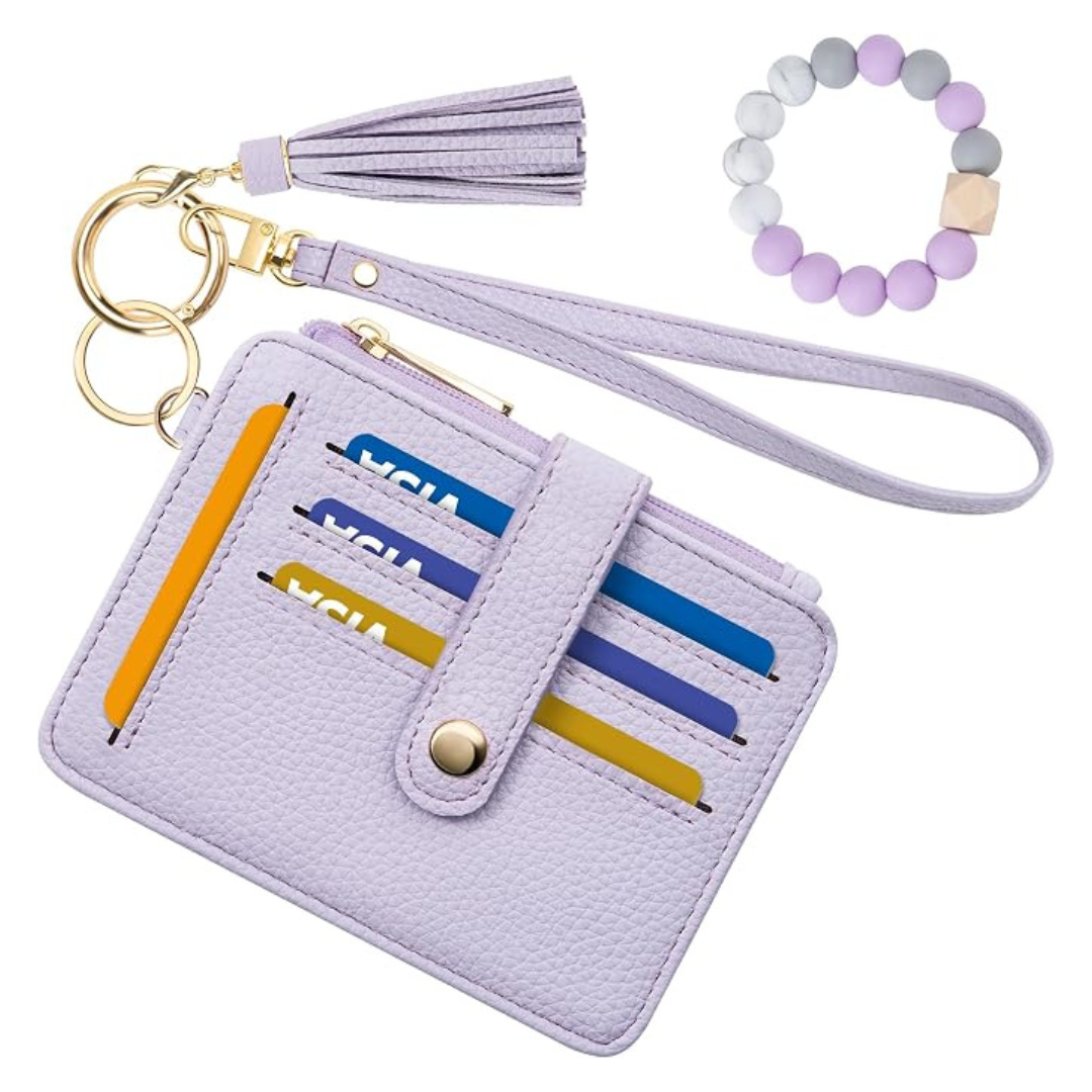 Airkit Womens RFID Blocking 7-Card Wristlet Wallet