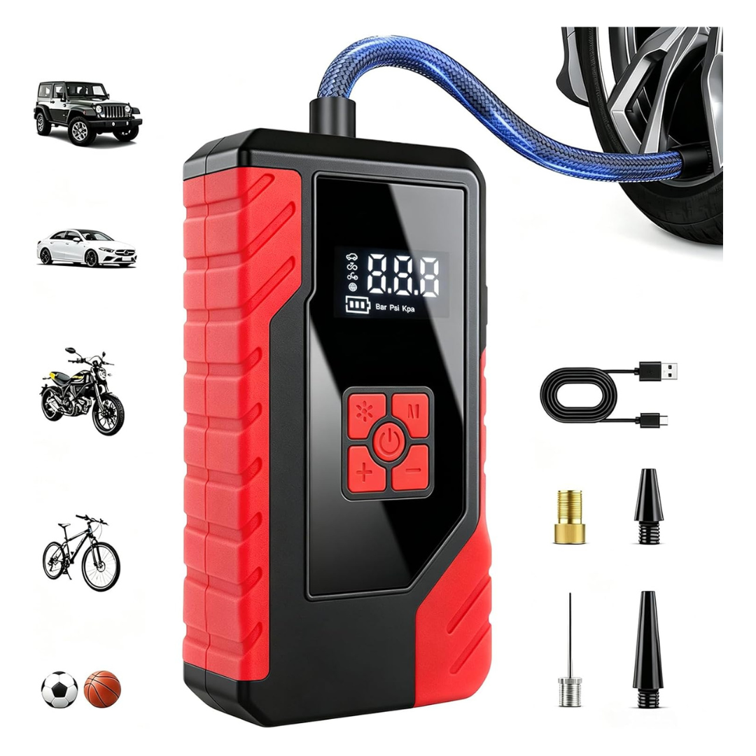 150PSI Cordless Tire Inflator Portable Air Compressor
